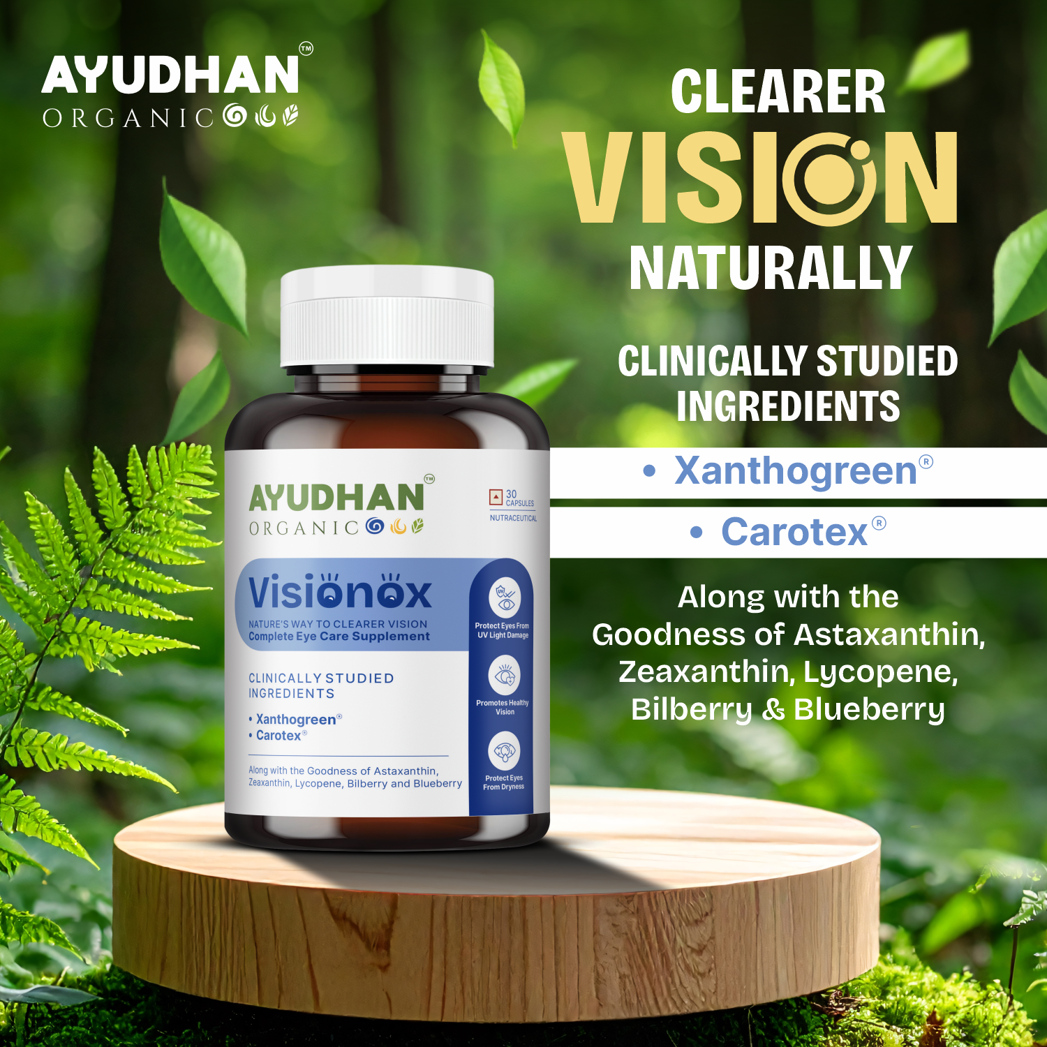 Ayudhan Visionox complete Eye Care Supplement