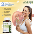 Ayudhan LivPhyt – Complete Liver Detox & Gut Support Capsules